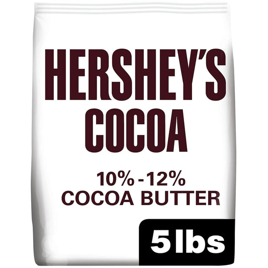 10-12% Cocoa Butter Cocoa Powder, Kosher Bulk Bag - 5 lbs for Baker's Delight