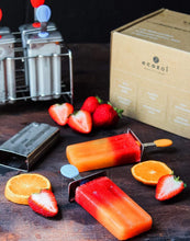 Load image into Gallery viewer, BPA-Free Popsicle Makers with Silicone Seals - Durable Stainless Steel Design