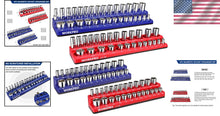 Load image into Gallery viewer, Efficient 4-Piece Socket Storage Set with Magnetic Base - For Tool Enthusiasts