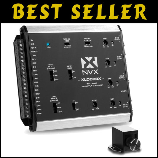 Active Line Output Converter - 8 Inputs & 8 Outputs for Superior Audio Control