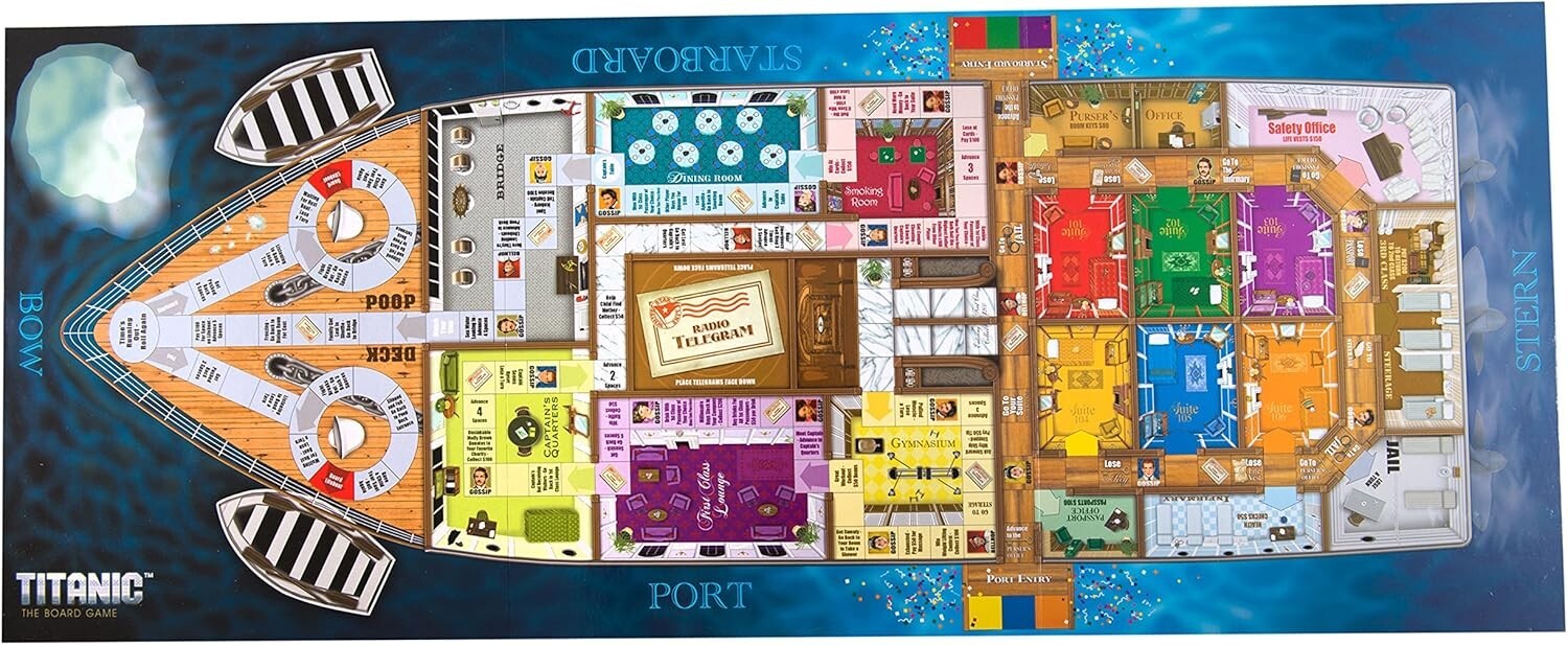 Experience the R.M.S. Titanic - Centennial Collector's Board Game Adventure