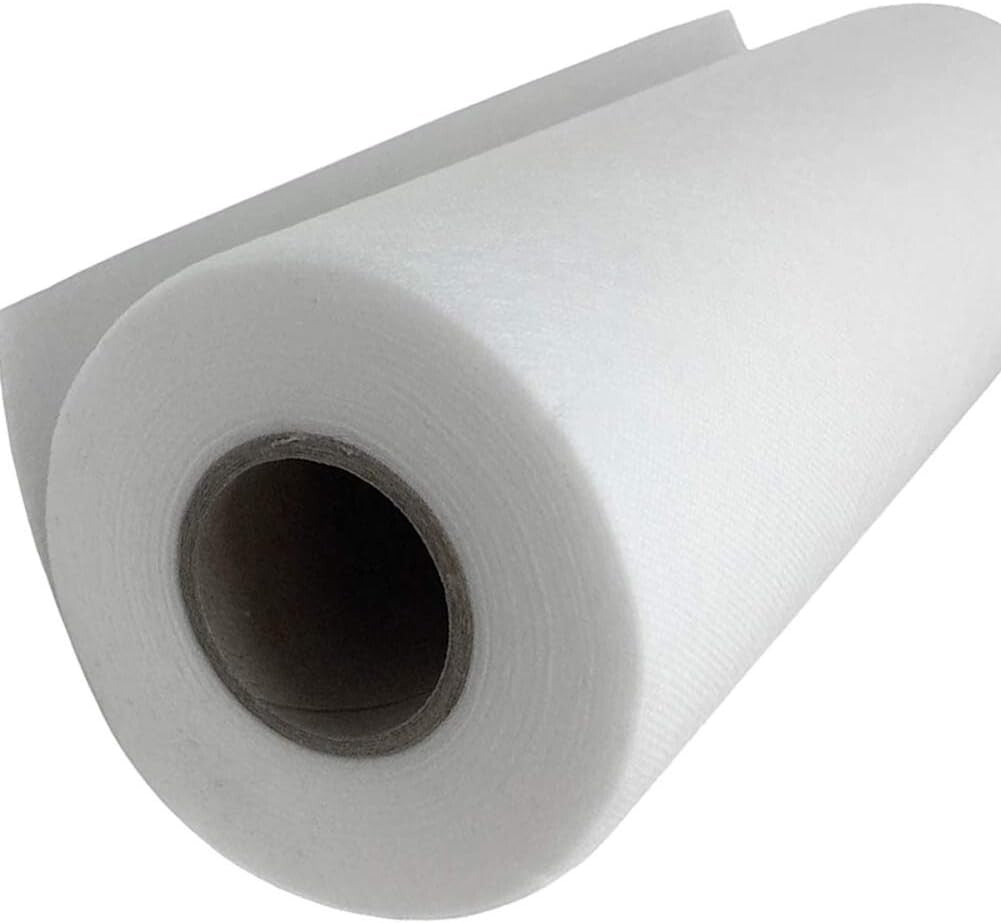 1.5oz Wash Away Stabilizer for Embroidery Backing & Topping, 12" x 50 yd Roll