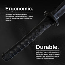 Load image into Gallery viewer, Realistic 39" Polypropylene Martial Arts Sword with Safety Focus &amp; Scabbard