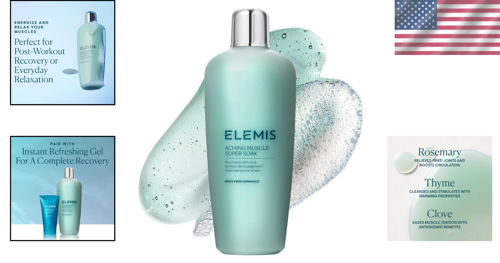 Foaming Aromatic Bath Milk for Muscle Relief - Rosemary, Thyme & Clove Infusion