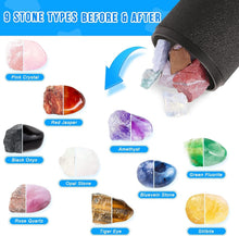 Load image into Gallery viewer, Compact 6LB Rock Tumbler With Rubber Barrels - Ideal for Polished Gem Projects