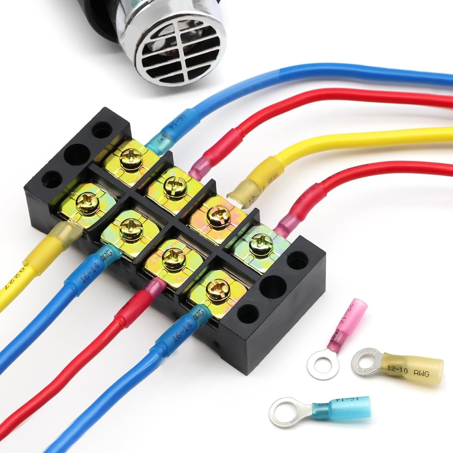 Assorted Heat Shrink Wire Connectors: 600PCS Marine & Automotive Crimp Terminals