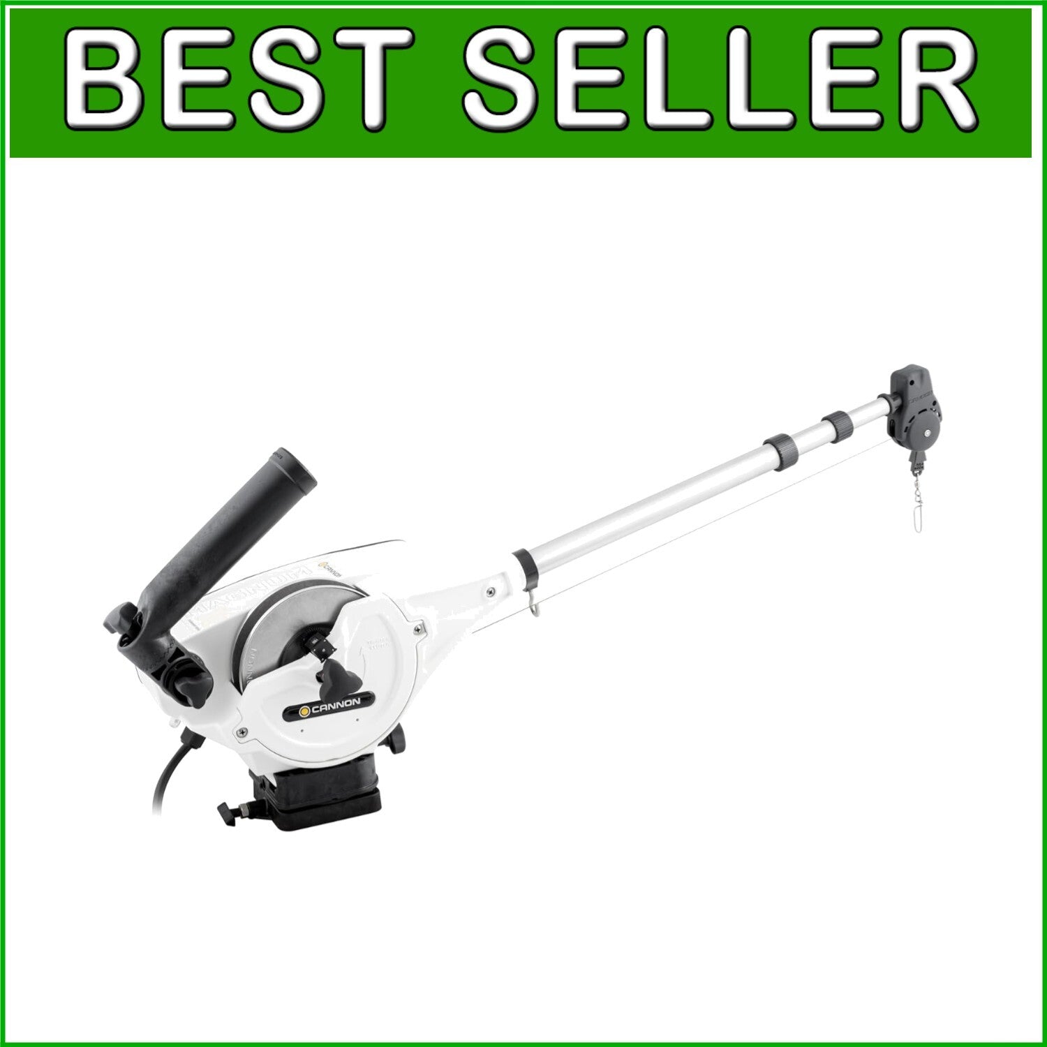 Stainless Steel Electric Downrigger with 24-53" Adjustable Boom for All Fishing