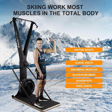 Load image into Gallery viewer, Adjustable 10-Speed Ski Training Machine with Ergonomic Handles and Display