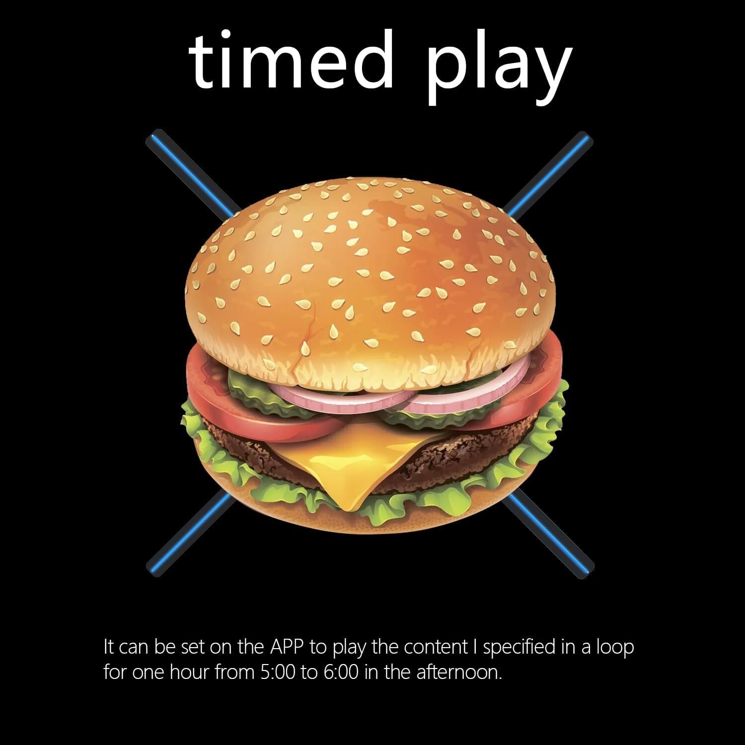 Compact 18.1" Hologram Projector for Events & Businesses with Remote Control