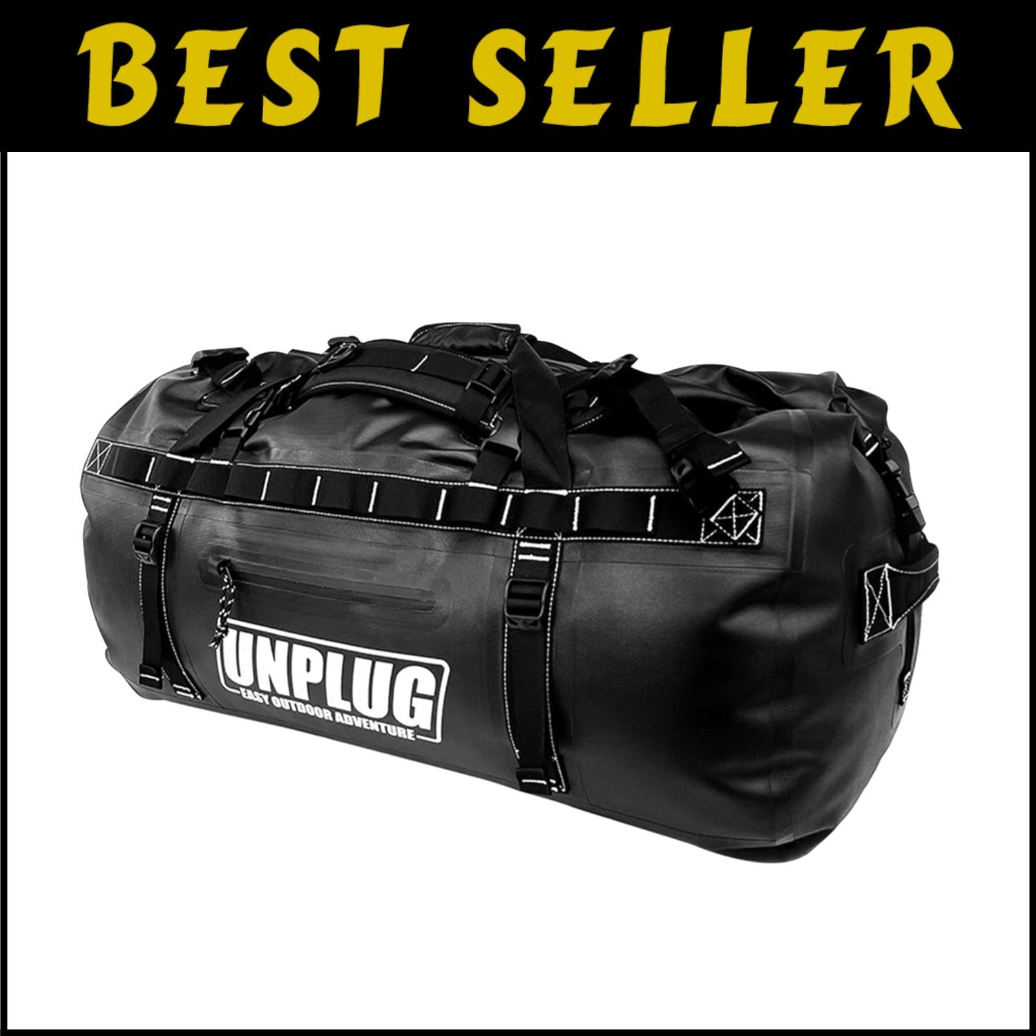 Ultimate Waterproof Adventure Bag | 155L Heavy-Duty Duffle for Hiking & Travel