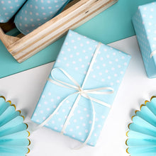 Load image into Gallery viewer, Stylish 30-Inch Baby Blue Wrapping Paper - Ideal for Birthdays, Showers &amp; Crafts