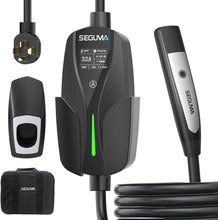 Load image into Gallery viewer, Portable 32A Level 2 EV Charger for All NACS Vehicles - Waterproof &amp; Reliable