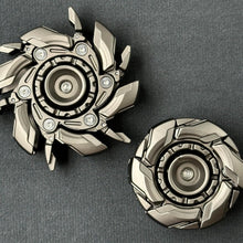 Load image into Gallery viewer, Compact EDC Fidget Slider - Stylish Spinning Top for Stress Relief, Knight Gray