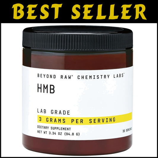 Chemistry Labs HMB Powder | 30 Servings of 3g Lab-Grade Performance Boost