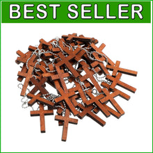 Load image into Gallery viewer, Versatile Mini Christian Cross Charms - Perfect for Jewelry Crafting &amp; Decor