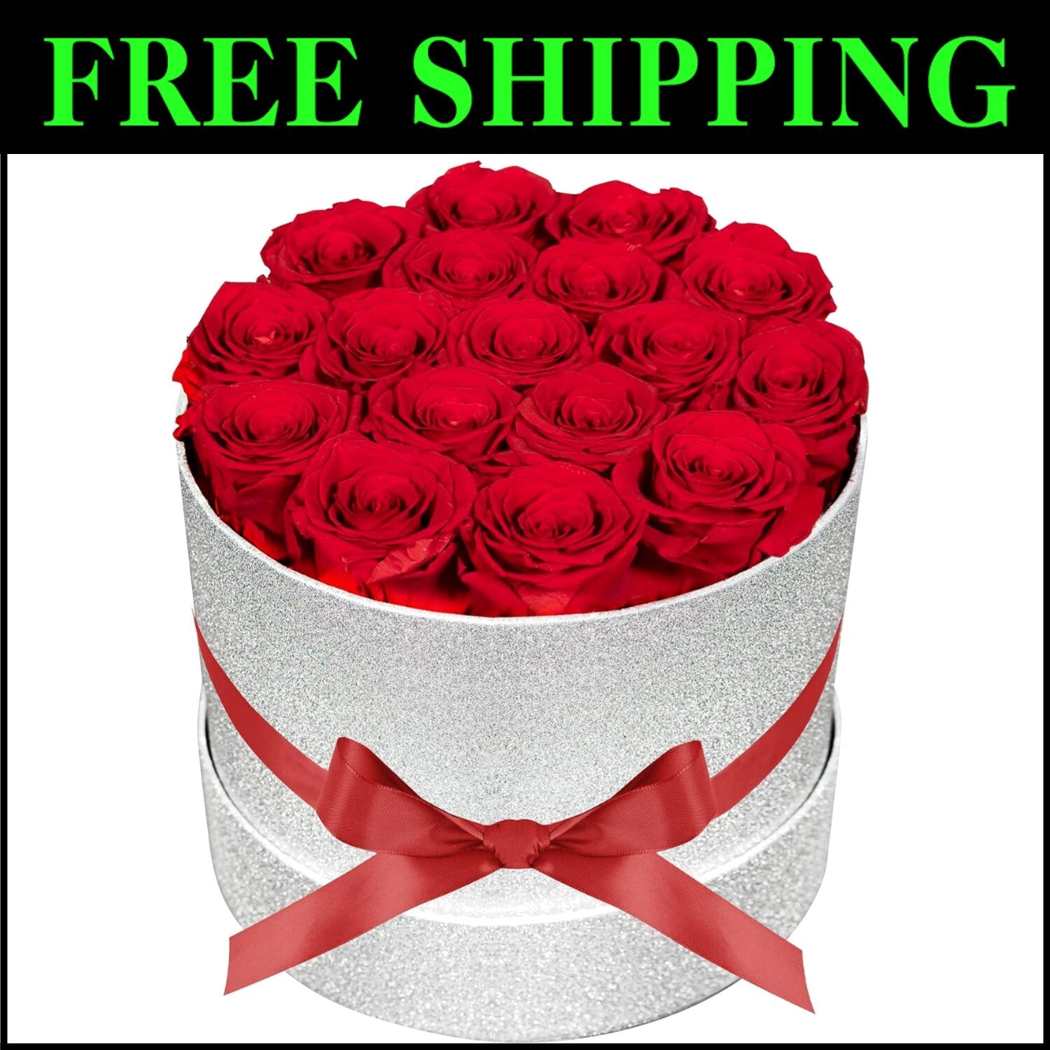 Elegant 17 Handmade Preserved Roses - Perfect Gift for Birthdays & Anniversaries