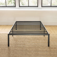 Load image into Gallery viewer, Modern 14-Inch Bed Frame with Alloy Steel Construction – No Box Spring Required