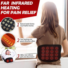 Load image into Gallery viewer, Far Infrared Vibrating Heating Pad - Custom Massage for Lower Back Pain Relief