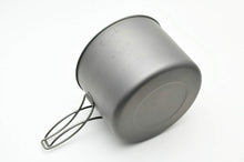 Load image into Gallery viewer, Compact and Lightweight 1600ml Titanium Pot with Foldable Pan - Hiking Essential