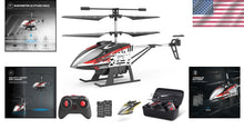 Load image into Gallery viewer, Remote Control Helicopter with 2 Modular Batteries &amp; LED Lights for Night Flying