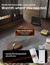 Load image into Gallery viewer, Smart Mica Infrared Heater with Remote &amp; App Control - Warmth in Minutes
