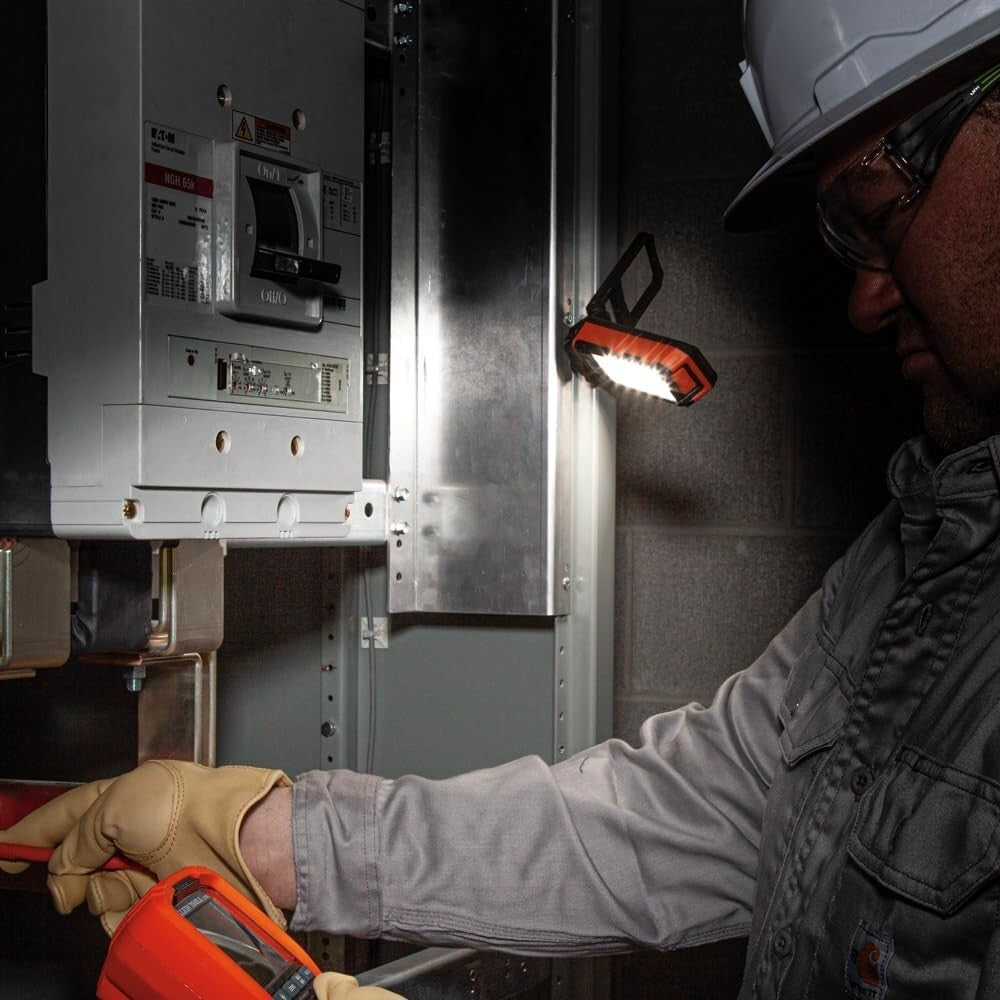 All-Day Rechargeable Worklight: 9-Hour Runtime, Magnetic Mount & USB-C Charging