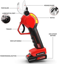 Load image into Gallery viewer, High Power Cordless Pruning Shears - 2 Lithium Batteries Included, 30mm Cutting