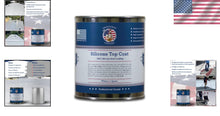 Load image into Gallery viewer, Easy Apply Silicone Roof Sealant - 1 Quart for All Roof Types, Made in USA