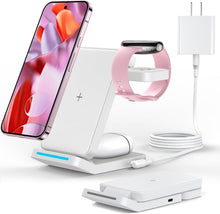 Load image into Gallery viewer, Adjustable Travel-Friendly Wireless Charger for Google Pixel Watch 3/2 &amp; More