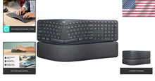 Load image into Gallery viewer, Sleek Logitech K860 Wireless Keyboard - Curved Split Keys for Precision Typing