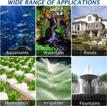 Load image into Gallery viewer, Versatile 250W Submersible Pump - Ideal for Waterfalls, Ponds &amp; Aquariums