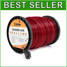 Load image into Gallery viewer, Round 515 Ft Trimmer Line with Bonus Cutter - Universal Fit for Major Brands