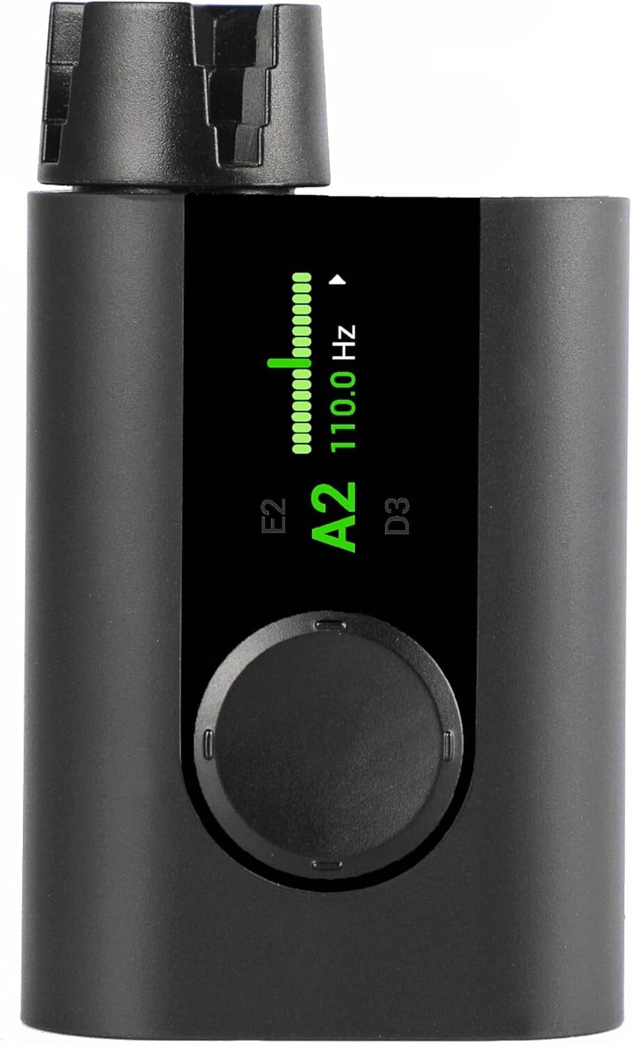 Smart 3-in-1 Automatic Guitar Tuner with Metronome & String Winder | Black