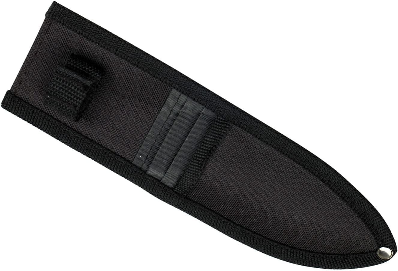 Black Stainless Steel Throwing Knives with Target Board - Perfect for All Levels