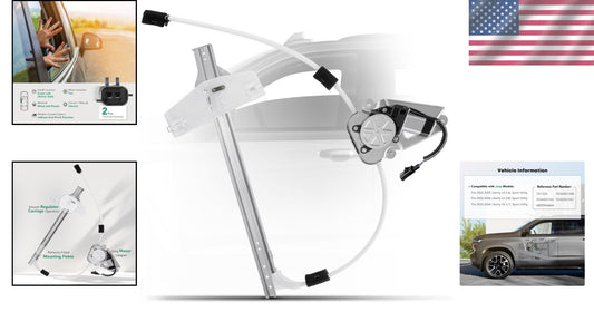 Power Window Regulator with 2-Pin Motor for Jeep Liberty 2002-2006 Driver Side
