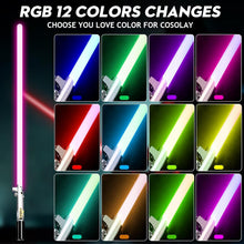 Load image into Gallery viewer, Premium Motion-Control Lightsaber: 12 Color Changes &amp; 39 Sounds - Collectible