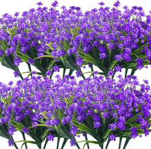 Load image into Gallery viewer, Elegant UV Resistant Artificial Flowers - 20 Bundles for Stylish Outdoor Decor