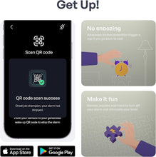 Load image into Gallery viewer, Shock Clock 2: Bluetooth-Enabled Silent Alarm - Ideal for Couples and Students