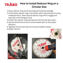 Load image into Gallery viewer, Durable 7-Inch Turbo Rim Diamond Blades - Ideal for Masonry &amp; Metal Cutting