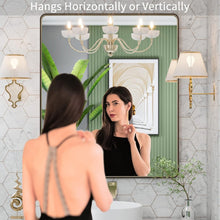 Load image into Gallery viewer, Stylish 30” x 36” Bronze Bathroom Mirror - Modern Design with Easy Installation