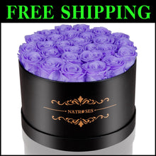 Load image into Gallery viewer, Elegant Box of 27 Lasting Preserved Roses - Perfect Gift for Special Moments