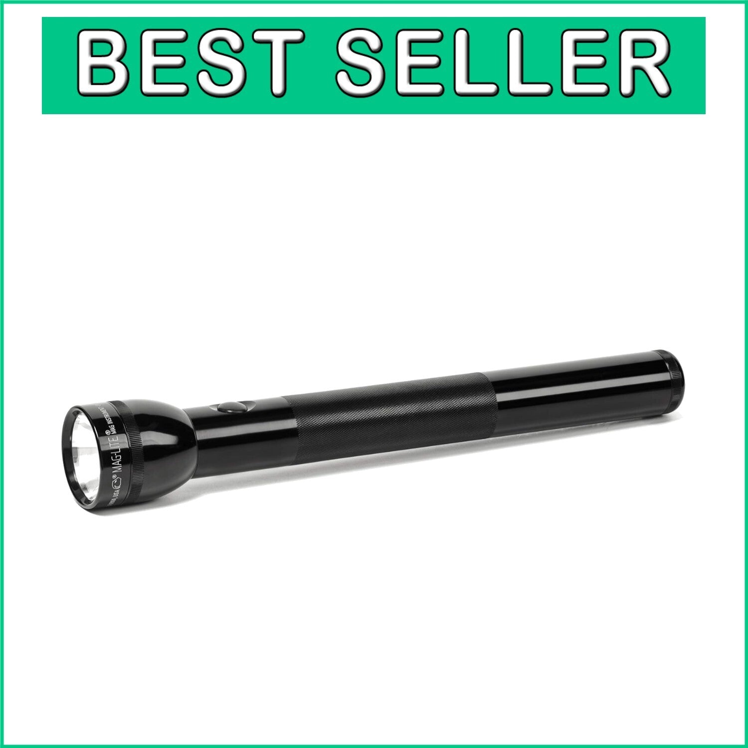 All-American Heavy-Duty 4-Cell Flashlight with Lifetime Warranty Included