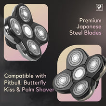 Load image into Gallery viewer, Efficient Replacement Shaver Head - Flexible Blades for Perfect Shaving Contours