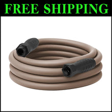 Load image into Gallery viewer, Lightweight Brown Mulch Garden Hose with SwivelGrip for Effortless Watering