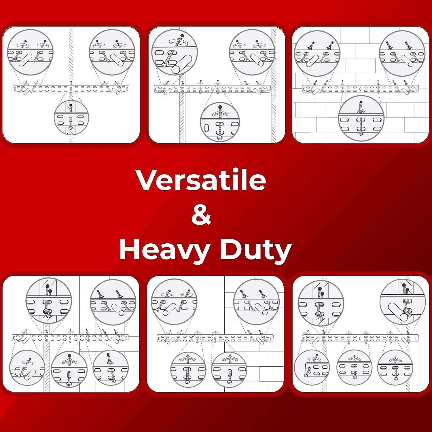 Versatile Floating Shelf Support Brackets - Hidden Hardware with Precision Jig