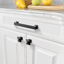 Load image into Gallery viewer, Stylish 5-Inch Hole Center Matte Black Kitchen Handles - Easy Installation