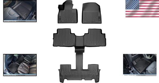 Eco-Friendly Custom Liner Set for 2020-2023 Hyundai Palisade - Easy Clean Design