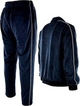 Load image into Gallery viewer, Heavyweight Men's Velour Set - Zippered Pockets &amp; Stretch Fabric for Comfort