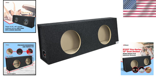 Bbox 12-Inch Dual Sealed Subwoofer Box - Ultimate Audio and Bass Experience