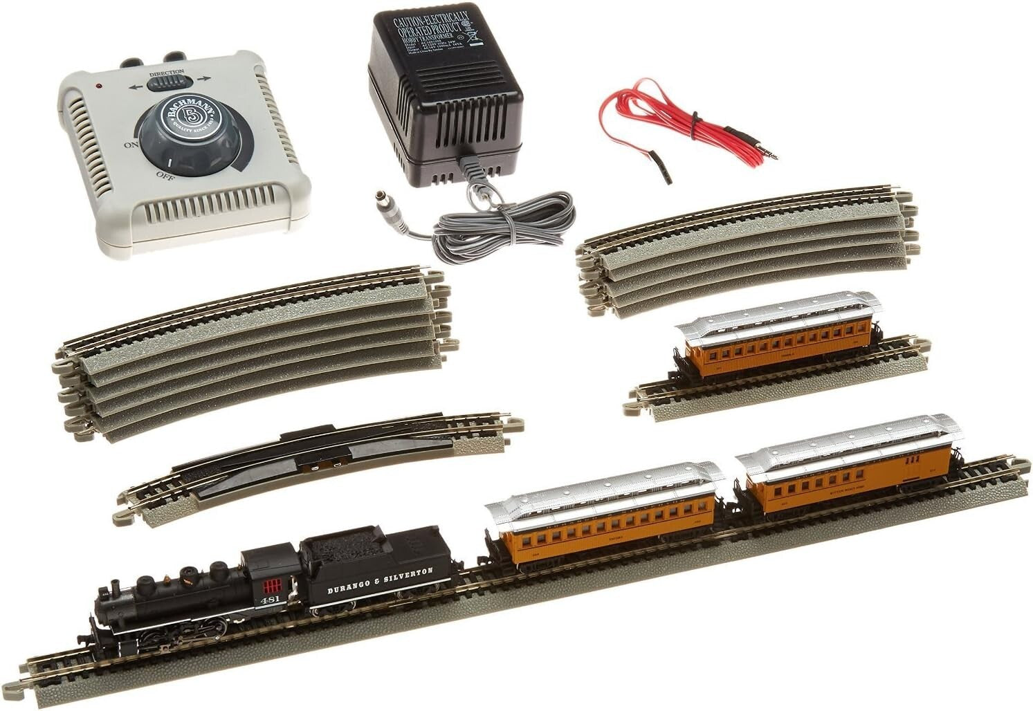 N Scale Durango & Silverton Electric Train Set - Ideal for Experienced Hobbyists